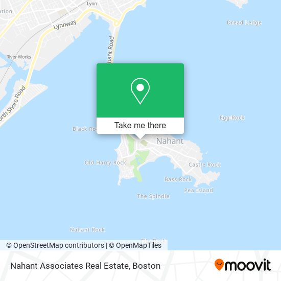 Nahant Associates Real Estate map