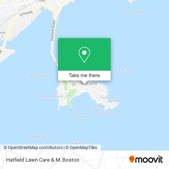 Hatfield Lawn Care & M map