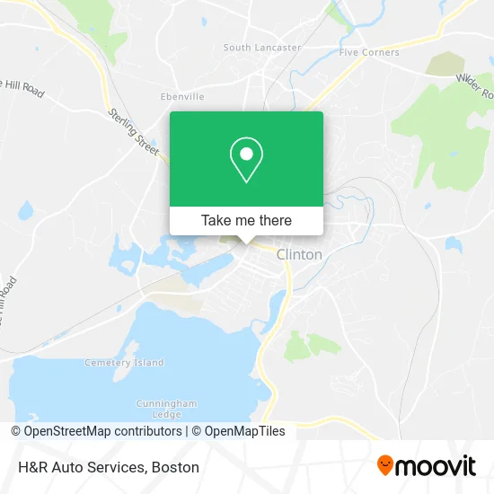 H&R Auto Services map