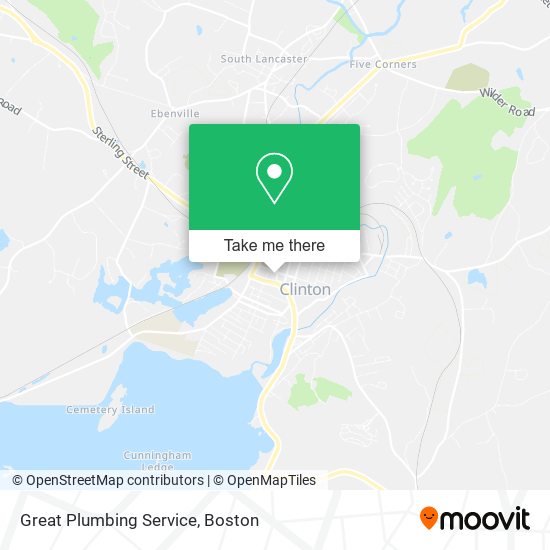Mapa de Great Plumbing Service