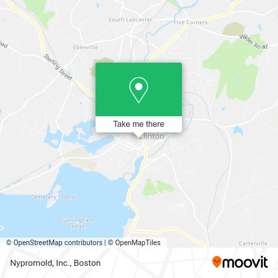 Nypromold, Inc. map