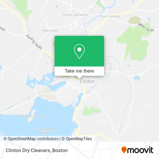 Clinton Dry Cleaners map