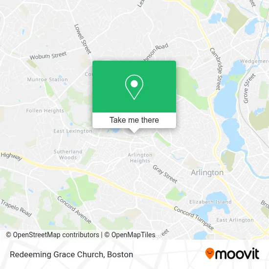 Redeeming Grace Church map