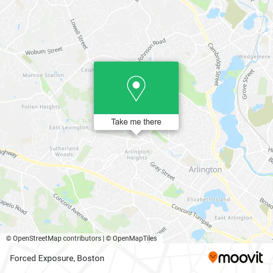 Forced Exposure map