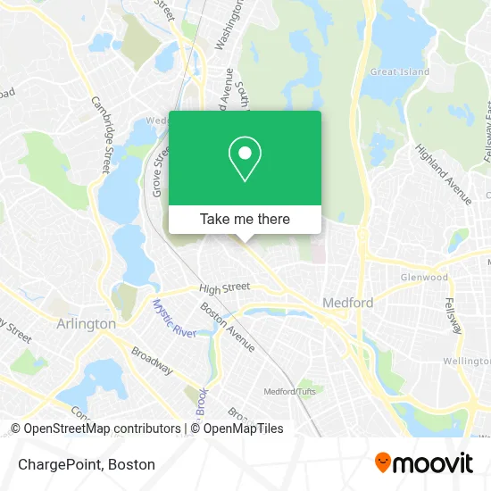 ChargePoint map