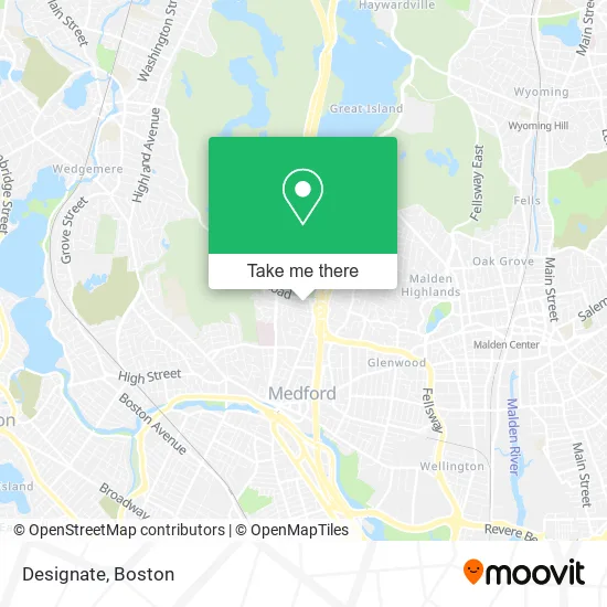 Designate map