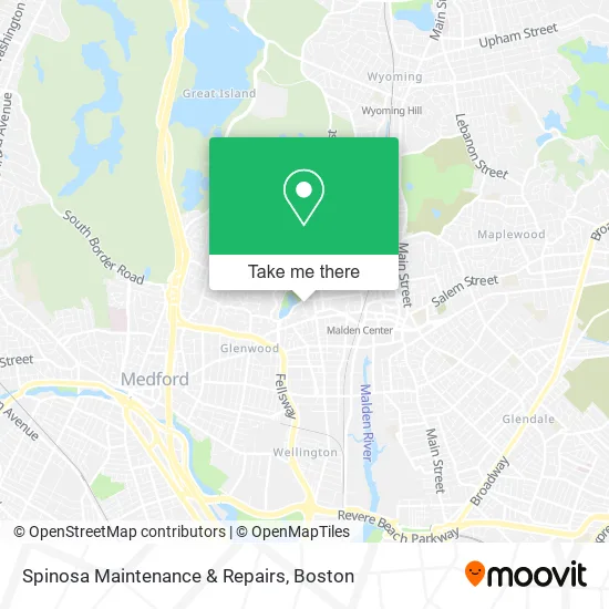 Spinosa Maintenance & Repairs map
