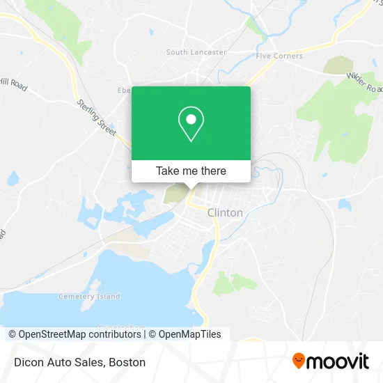 Dicon Auto Sales map