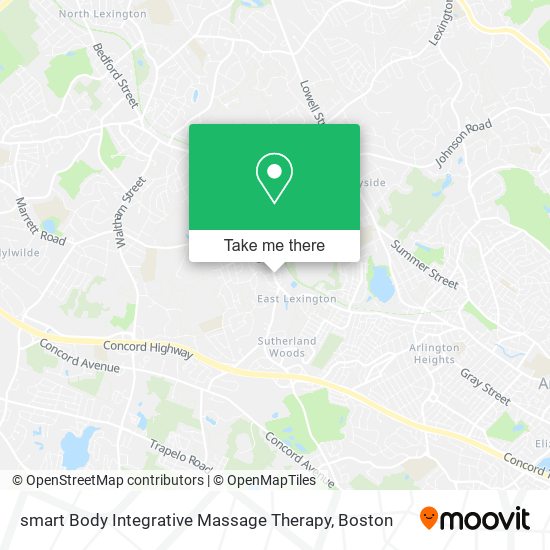 smart Body Integrative Massage Therapy map