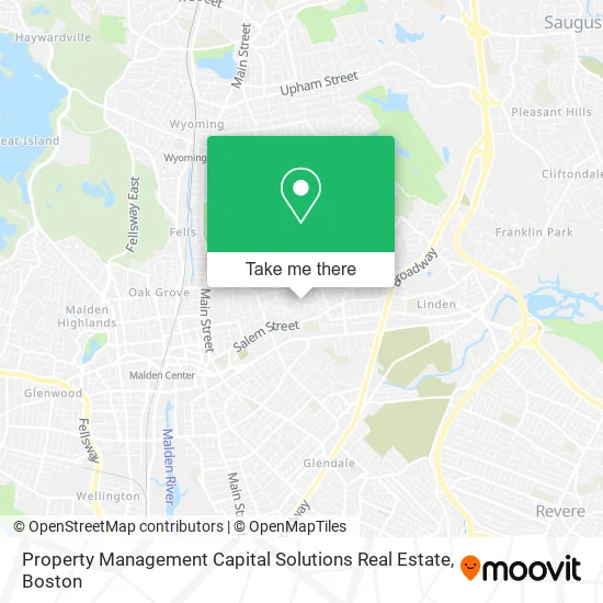 Property Management Capital Solutions Real Estate map