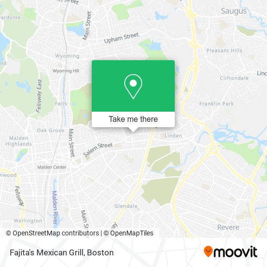 Mapa de Fajita's Mexican Grill