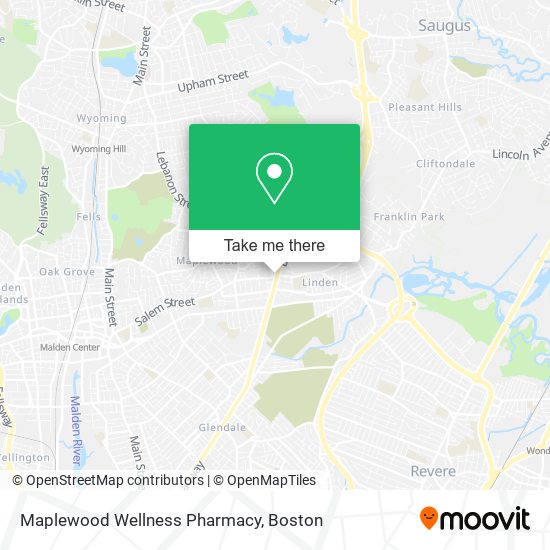 Mapa de Maplewood Wellness Pharmacy