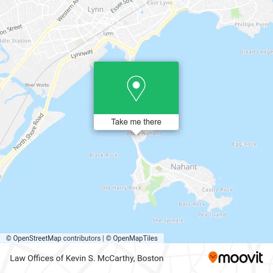 Law Offices of Kevin S. McCarthy map