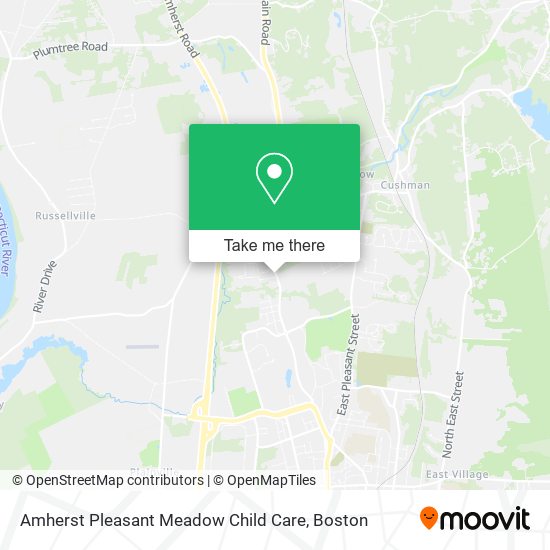 Amherst Pleasant Meadow Child Care map