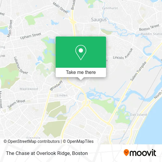 The Chase at Overlook Ridge map