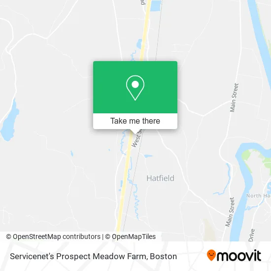 Servicenet's Prospect Meadow Farm map