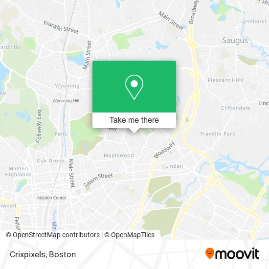 Crixpixels map