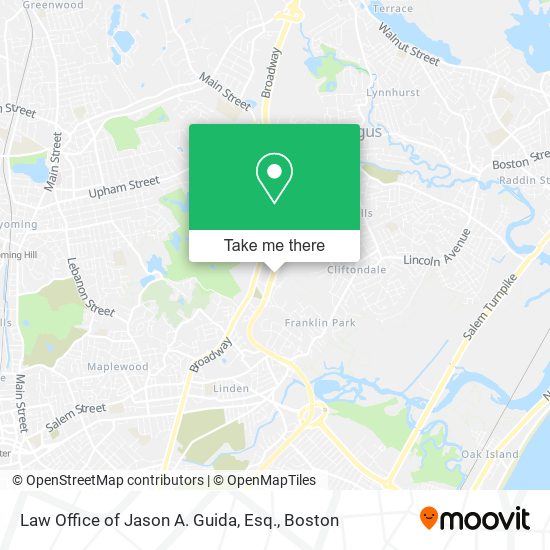 Mapa de Law Office of Jason A. Guida, Esq.