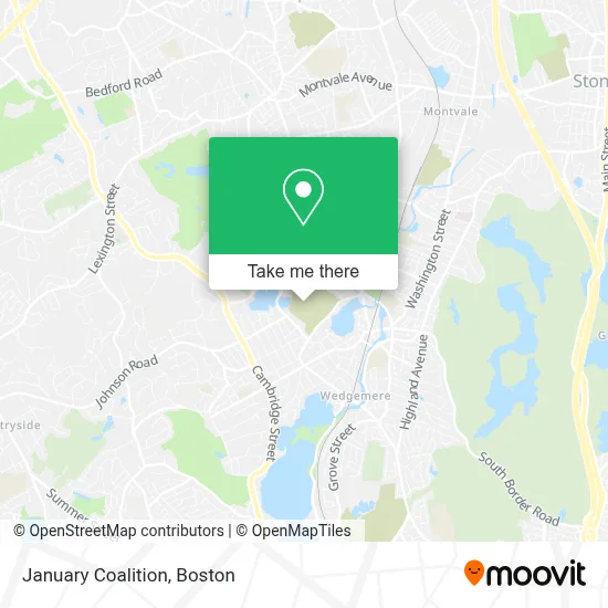 January Coalition map