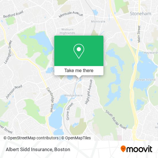 Mapa de Albert Sidd Insurance