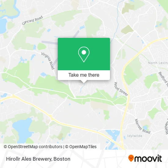 Mapa de Hirollr Ales Brewery