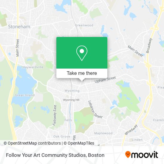 Mapa de Follow Your Art Community Studios