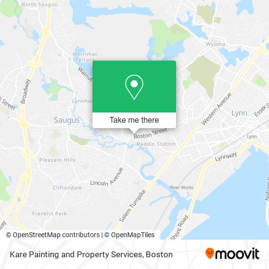 Mapa de Kare Painting and Property Services