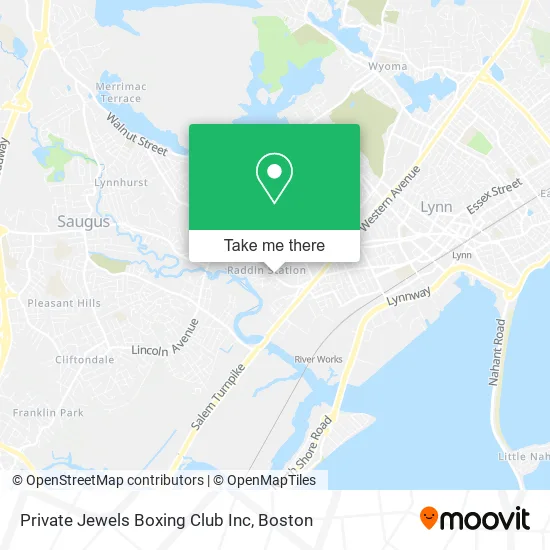 Private Jewels Boxing Club Inc map