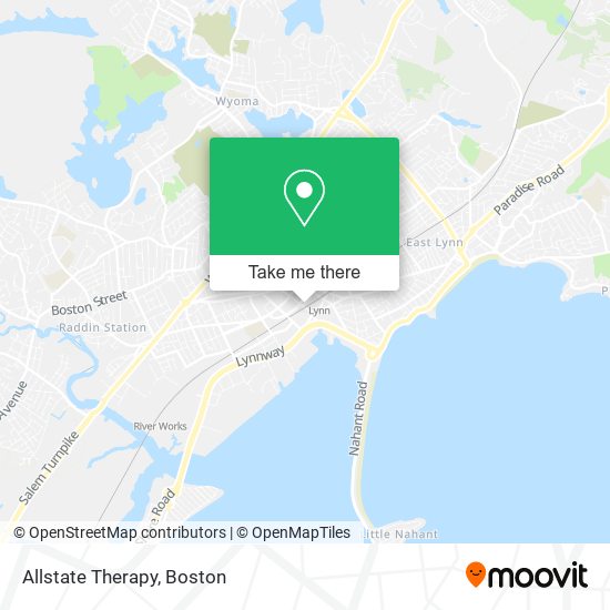 Mapa de Allstate Therapy