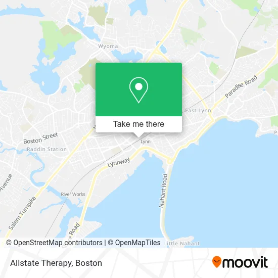 Allstate Therapy map