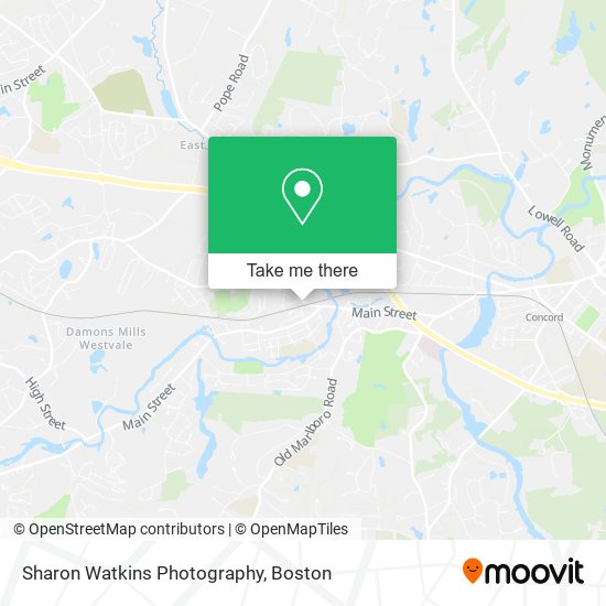 Sharon Watkins Photography map