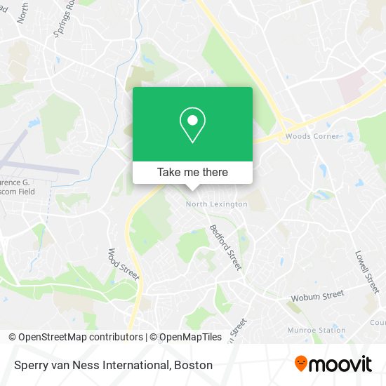 Sperry van Ness International map