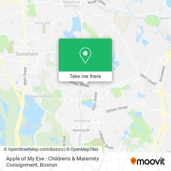 Apple of My Eye - Children's & Maternity Consignment map