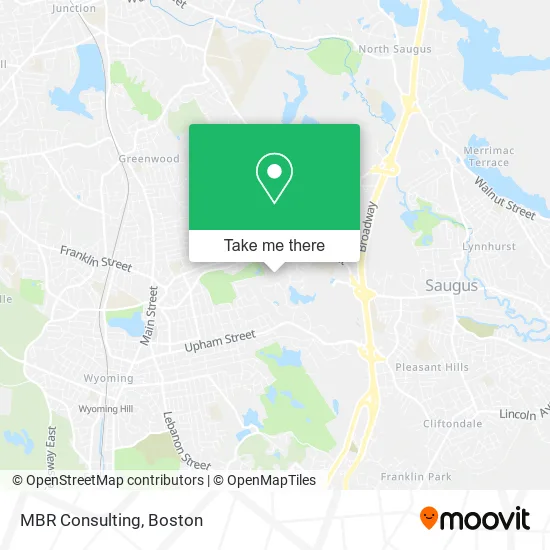 MBR Consulting map