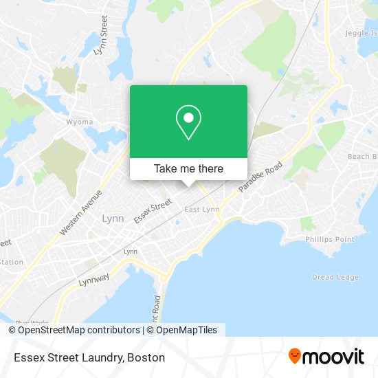 Essex Street Laundry map