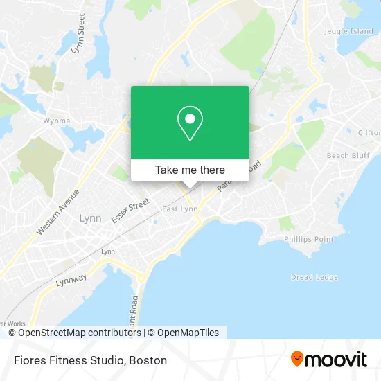 Fiores Fitness Studio map