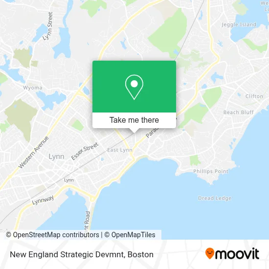 New England Strategic Devmnt map