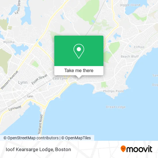 Ioof Kearsarge Lodge map