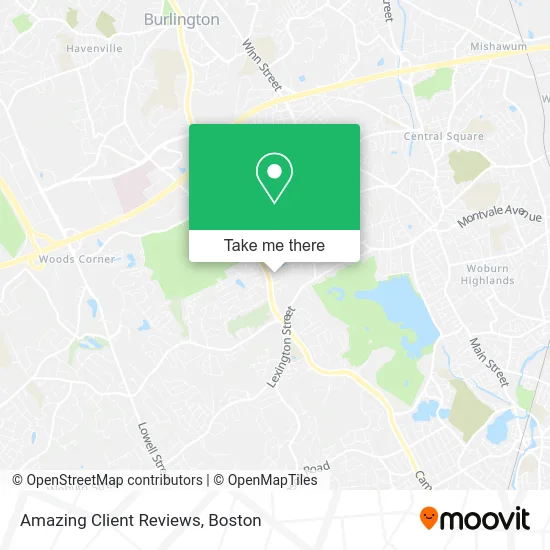 Amazing Client Reviews map