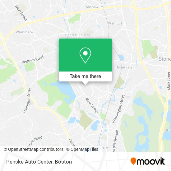 Penske Auto Center map