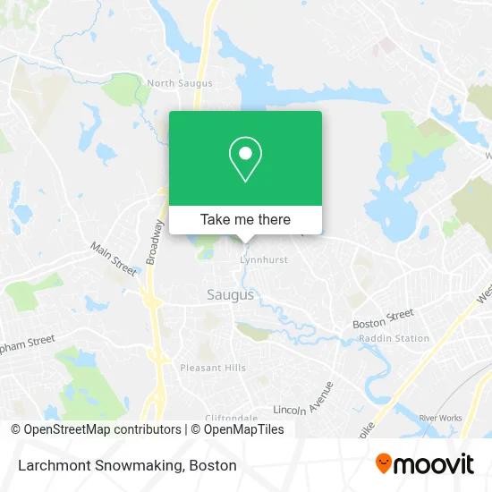 Larchmont Snowmaking map