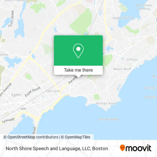 North Shore Speech and Language, LLC map