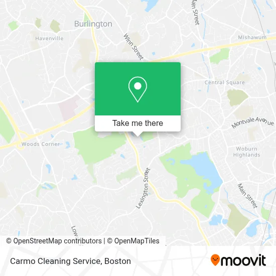 Carmo Cleaning Service map