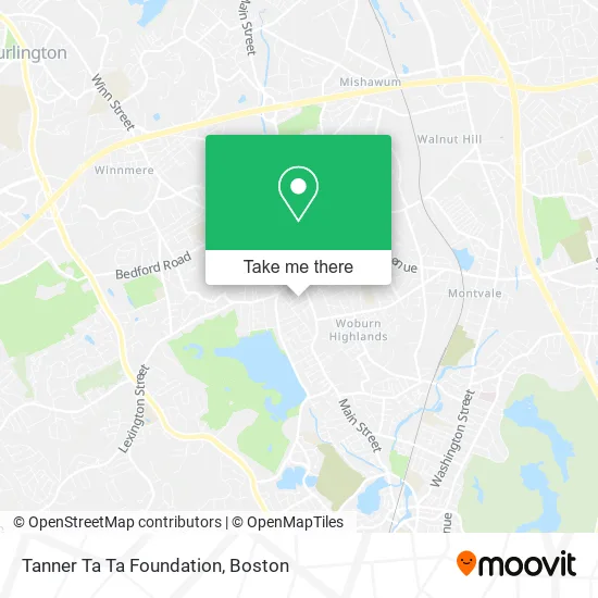 Tanner Ta Ta Foundation map