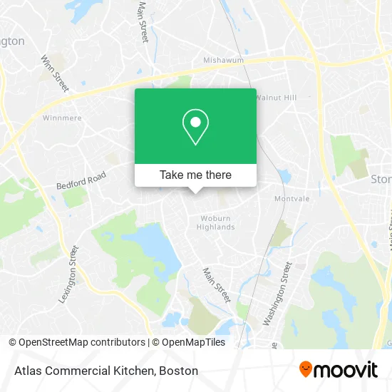 Mapa de Atlas Commercial Kitchen