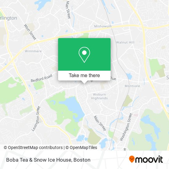 Mapa de Boba Tea & Snow Ice House