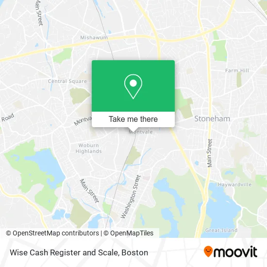 Mapa de Wise Cash Register and Scale