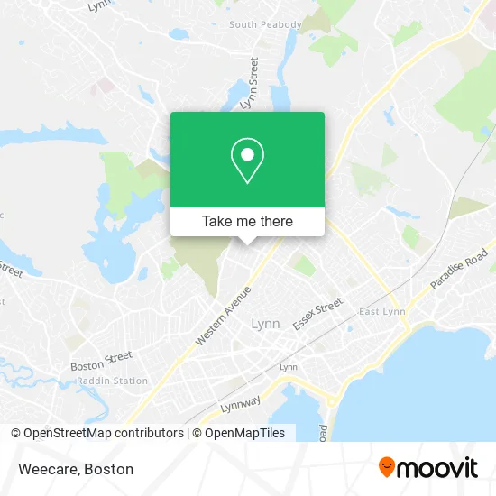 Weecare map