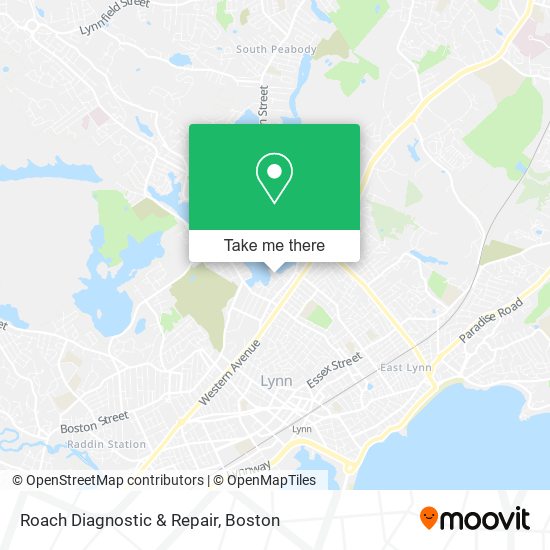Mapa de Roach Diagnostic & Repair