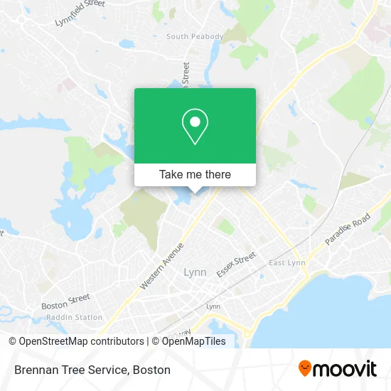 Brennan Tree Service map